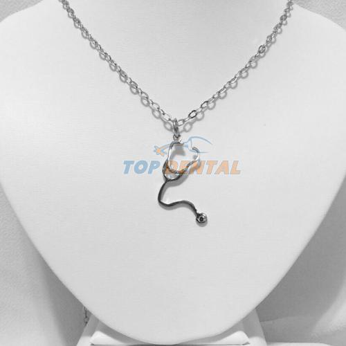 DIJE ESTETOSCOPIO + CADENA - ML