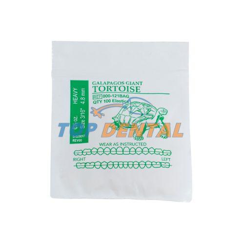 GOMAS INTERMAXILARES 3/16 HEAVY X100 UNIDADES