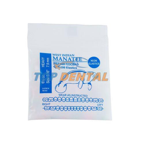 GOMAS INTERMAXILARES 5/16 HEAVY X100 UNIDADES