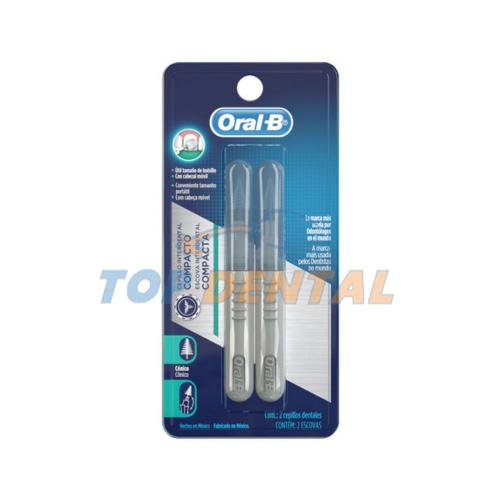 ORAL B MANGO INTERDENTAL COMPACT X2 UNIDADES - ML