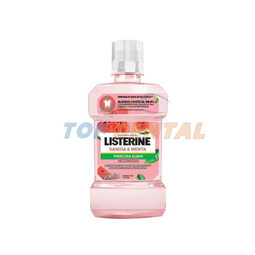LISTERINE SANDIA Y MENTA SIN ALCHOL X500 ML