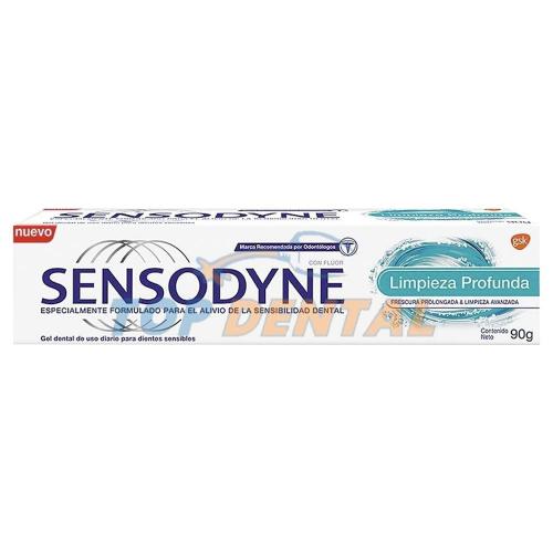 SENSODYNE LIMPIEZA PROFUNDA EN GEL X90 GRS